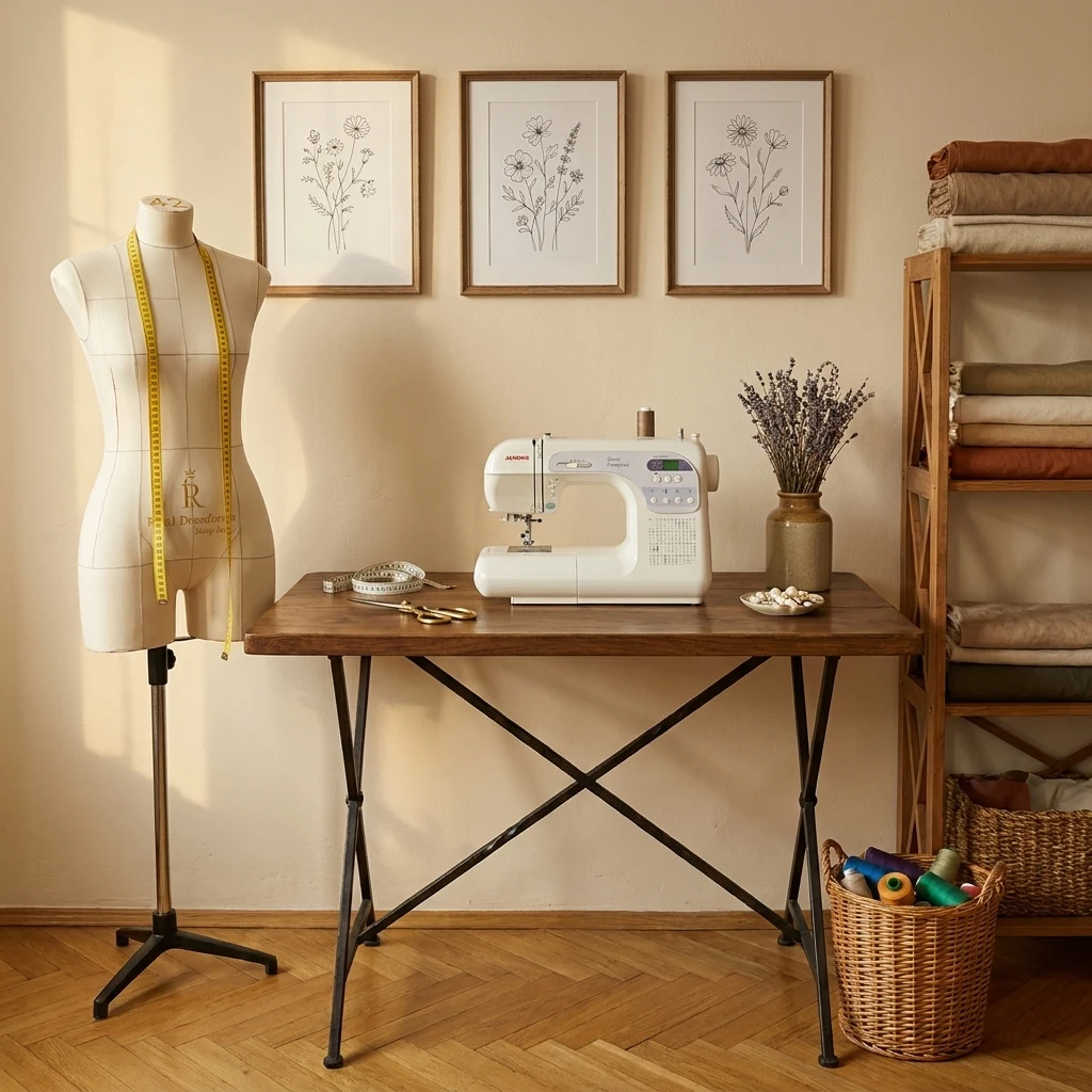 Швейная мастерская для старшей группы&nbsp;— манекен и машинка